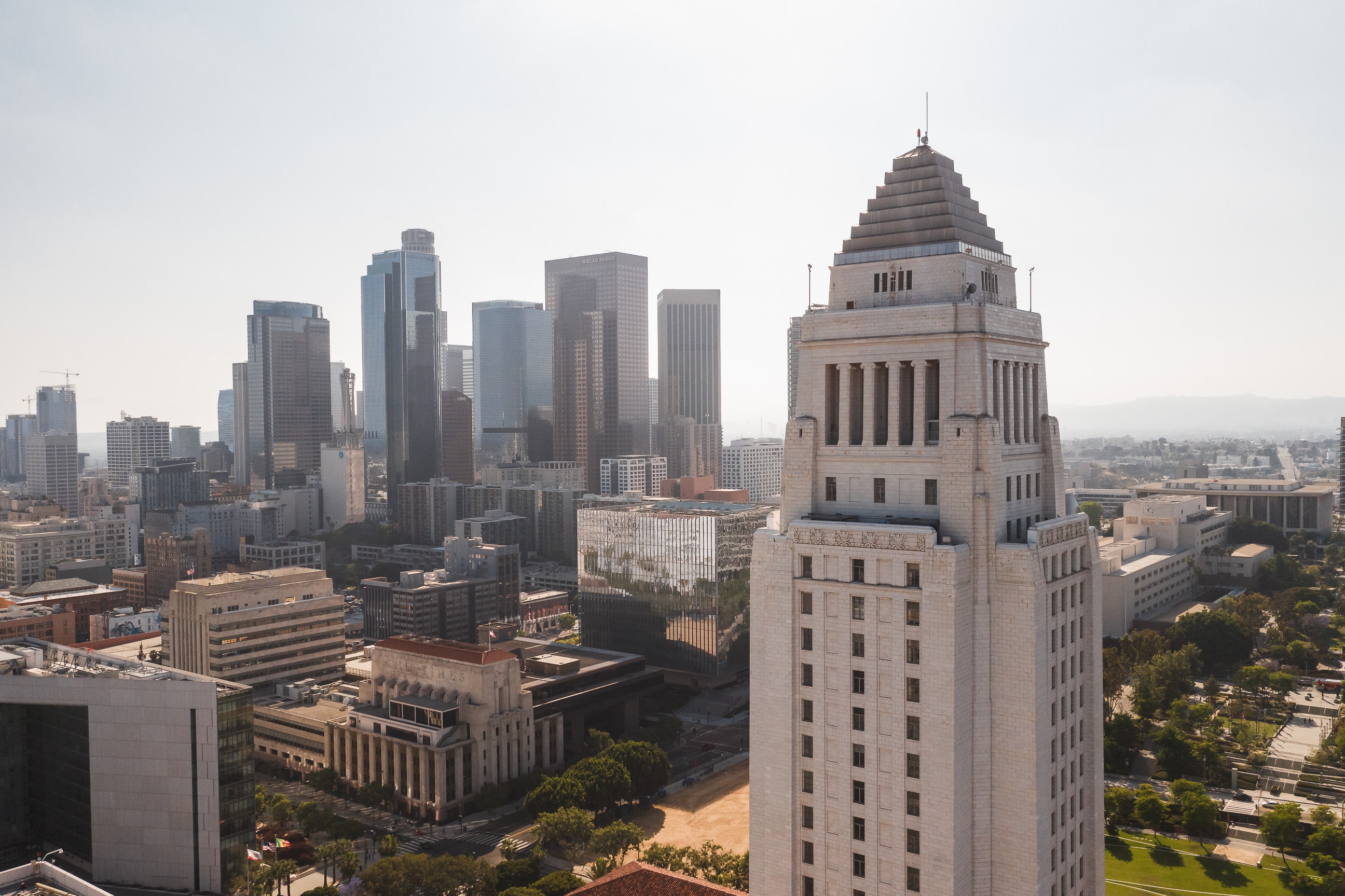 Skyline Photo of Los Angeles City Hall by RDNE Stock Project