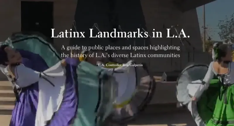 Cover of the Latinx Heritage Month 2022 StoryMap